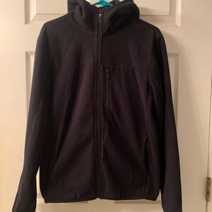 Banana Republic Arctic Fleece Jacket in Black